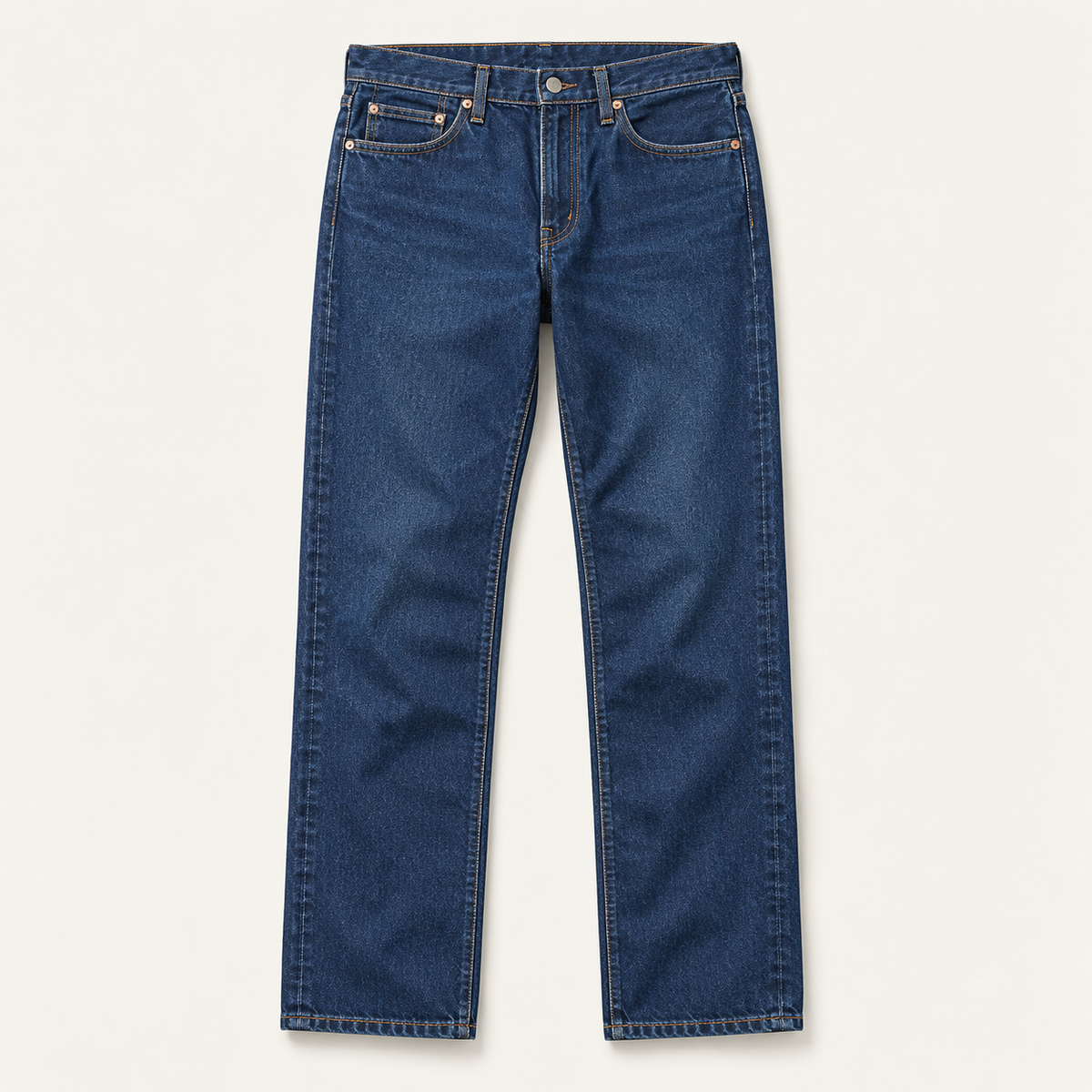 COMMON FORM Straight Leg Jean in Indigo