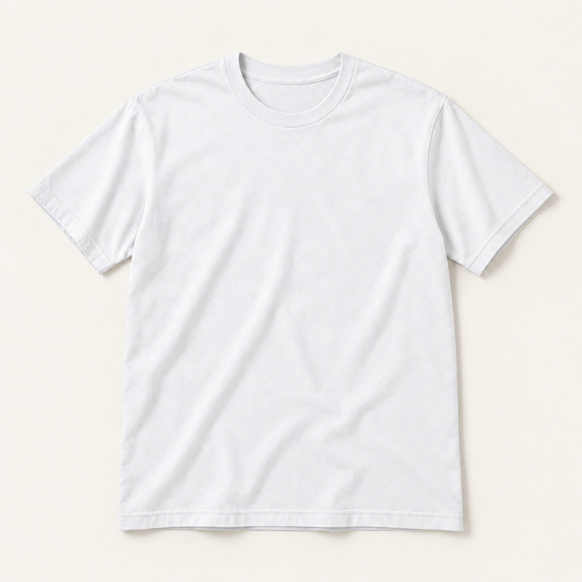 COMMON FORM Core Crew Tee in White