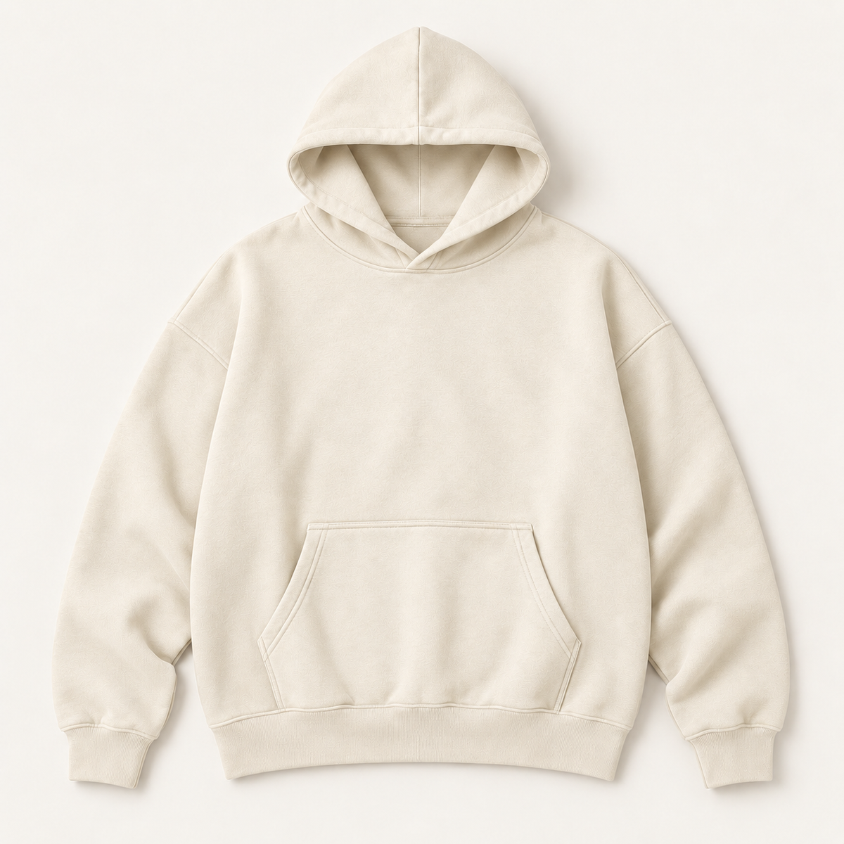 COMMON FORM Essential Hoodie in Cream