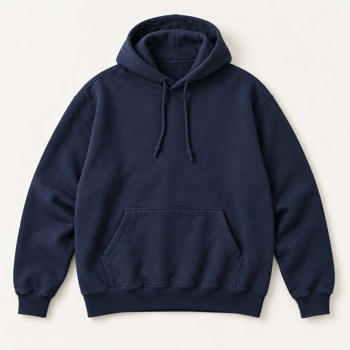 COMMON FORM Relaxed Hoodie in Navy