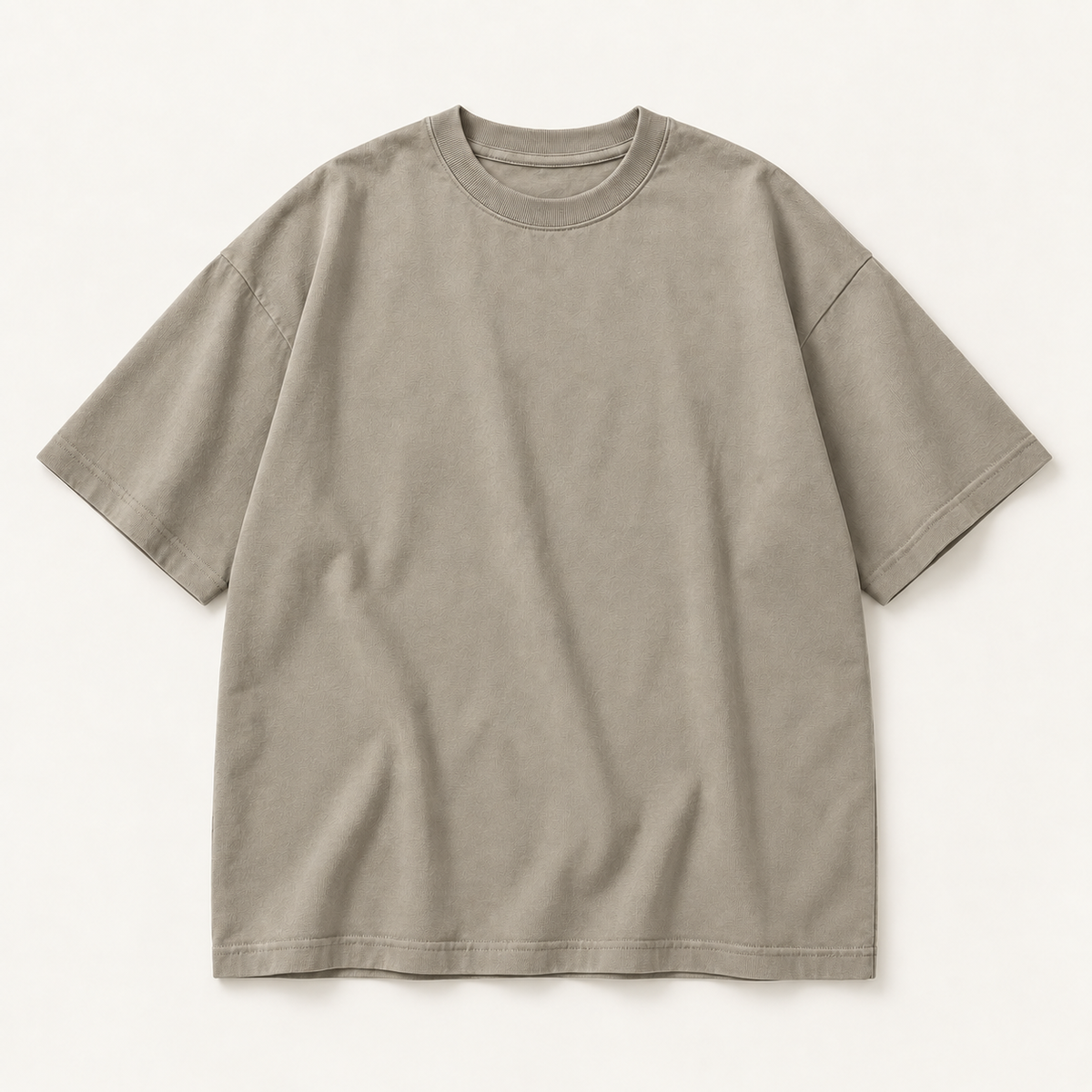 COMMON FORM Oversized Tee in Stone